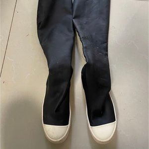 Sz35-Rick owens drkshdw stocking sock ramones sneakers women